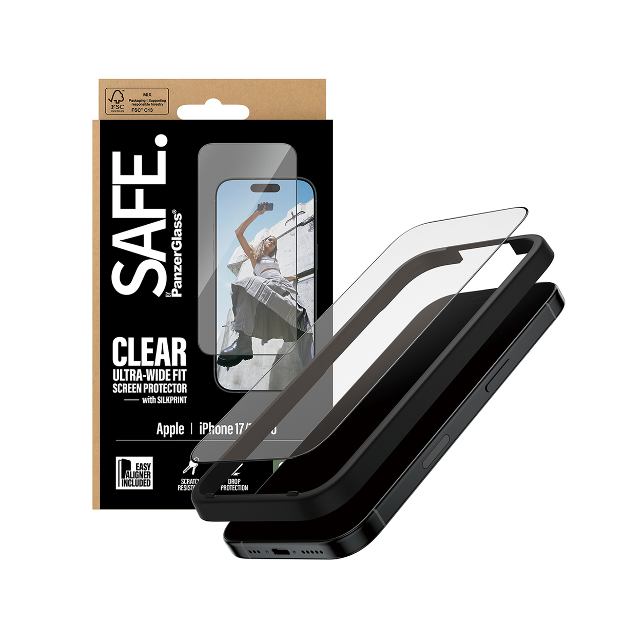 PanzerGlass SAFE Screen iPhone 17 - 6.3 Inch Ultra