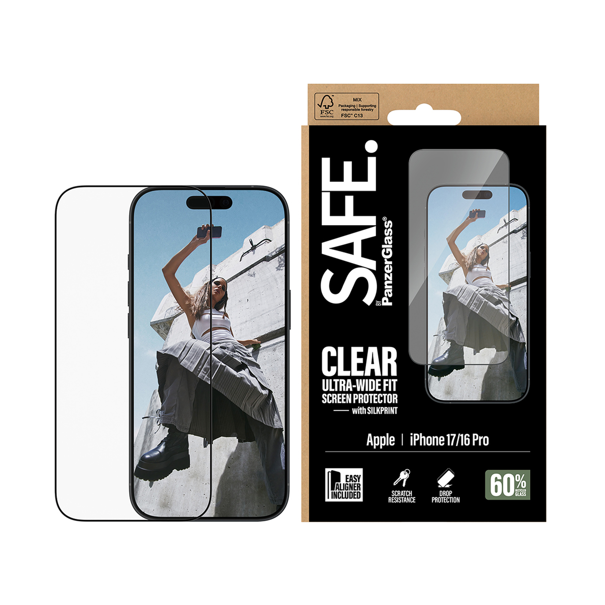 PanzerGlass SAFE Screen iPhone 17 - 6.3 Inch Ultra