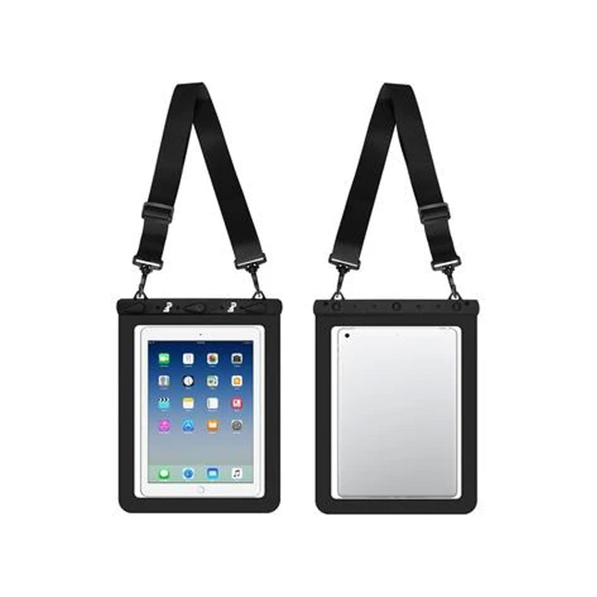 Pictet.fino RH02 IPX8 Universal Waterproof Case 13 Inch - Ipad, Tablet - Black - Zayoom