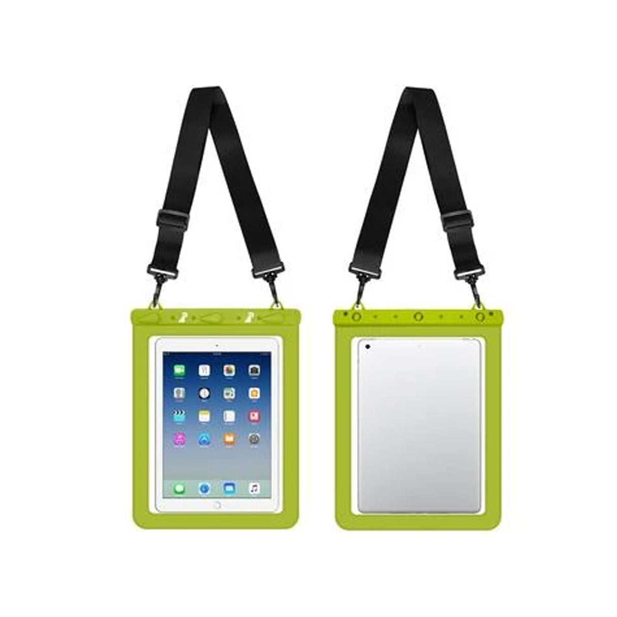 Pictet.fino RH02 IPX8 Universal Waterproof Case 13 Inch - Ipad, Tablet - Green - Zayoom