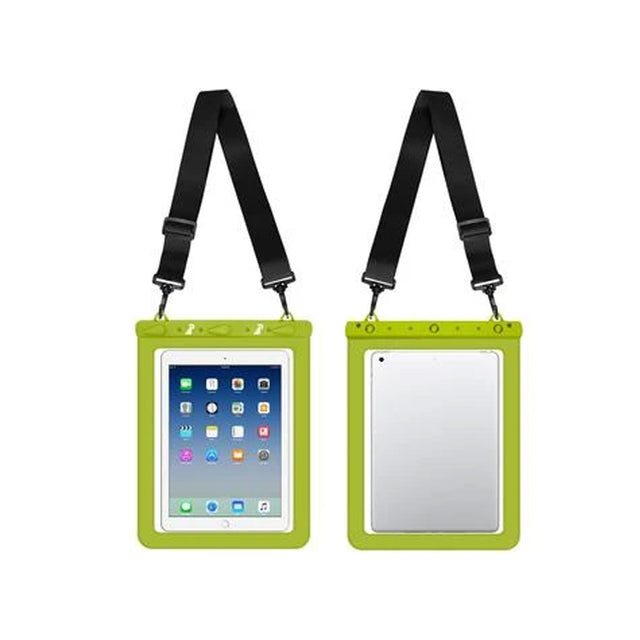 Pictet.fino RH02 IPX8 Universal Waterproof Case 13 Inch - Ipad, Tablet - Green - Zayoom