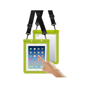 Pictet.fino RH02 IPX8 Universal Waterproof Case 13 Inch - Ipad, Tablet - Green - Zayoom