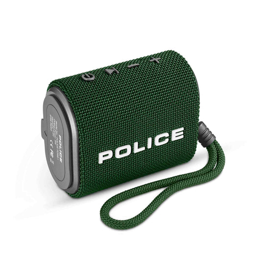 Police Mini Speaker - Green