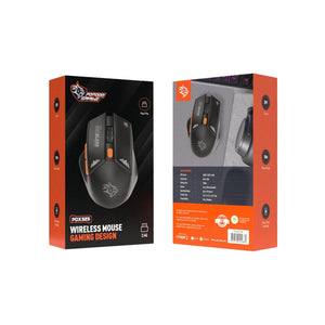 Porodo Gaming Wireless Mouse Gaming Design 1600 DPI - Black - Zayoom