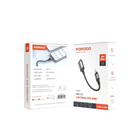 Porodo Lightning OTG Wire - Zayoom