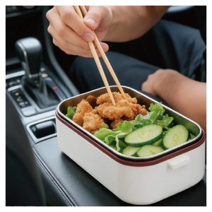 Porodo Lunchmate Dual Mode Electric Lunch Box - White