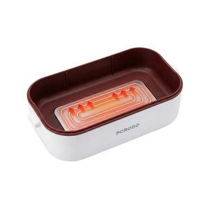 Porodo Lunchmate Dual Mode Electric Lunch Box - White