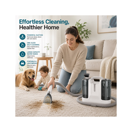 Portable Fabric & Carpet Spot Cleaner
