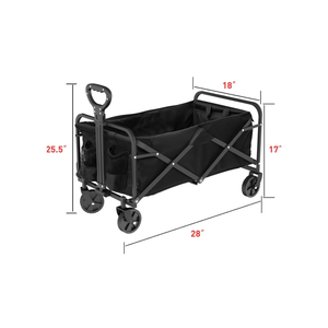 Portable Folding Wagon Cart for Sports, Shopping, Camping