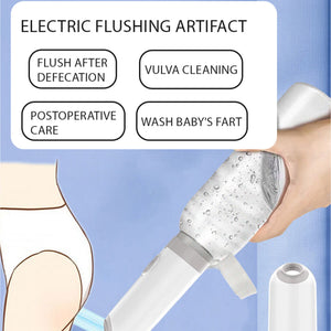 Portable USB-Powered Electric Flushing Bidet