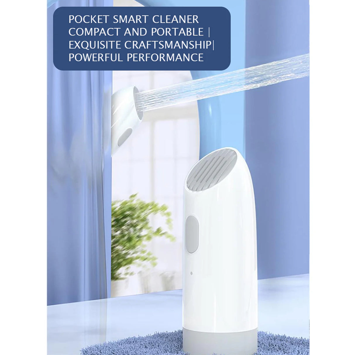 شطاف كهربائي محمول يعمل بوصلة يو إس بي