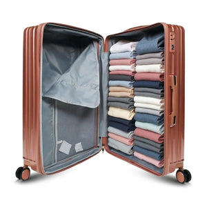 بريزيدنت طقم شنط لوكس 3 قطع (28/24/20 بوصة) - روز جولد