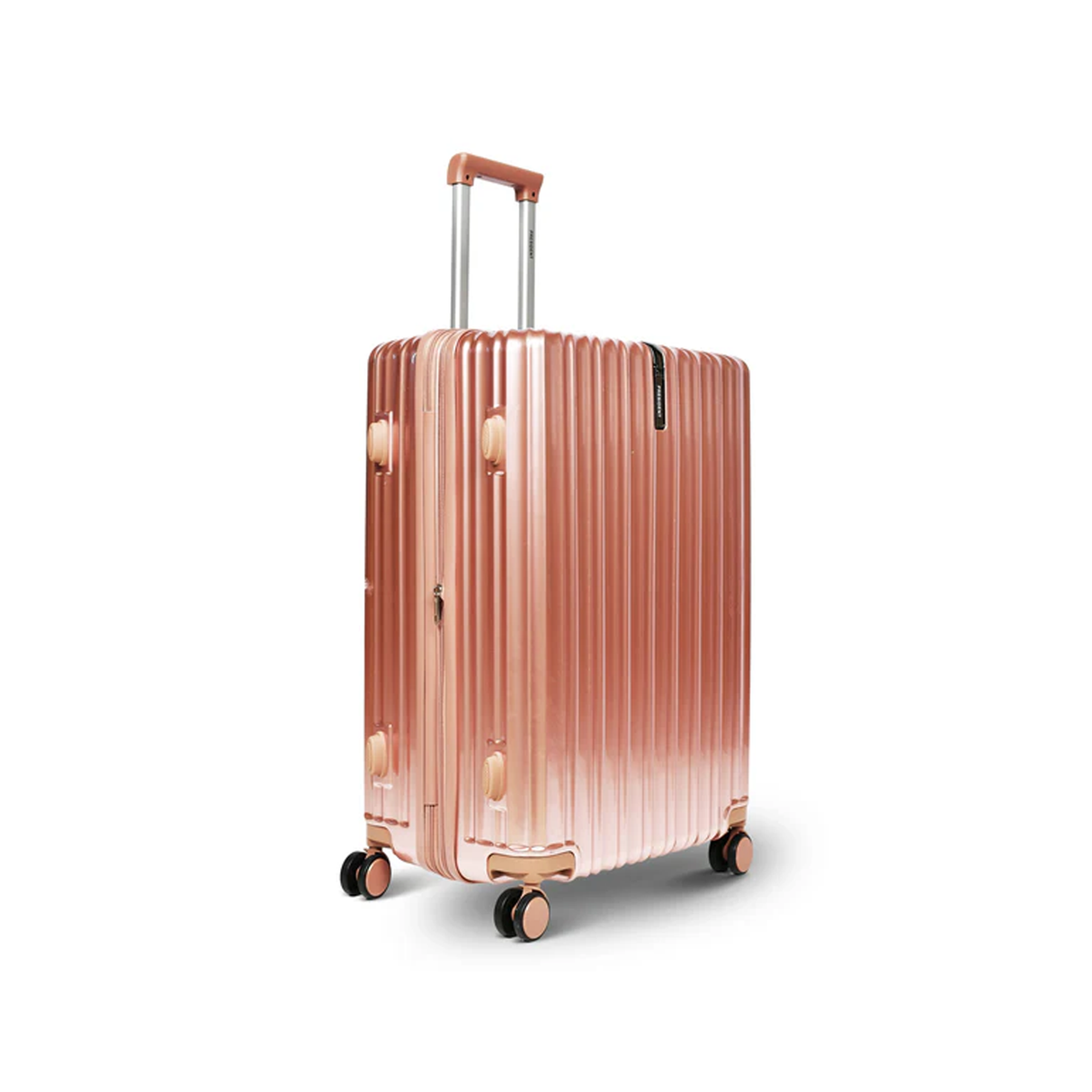 بريزيدنت طقم شنط لوكس 3 قطع (28/24/20 بوصة) - روز جولد