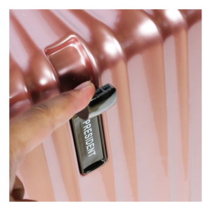 بريزيدنت طقم شنط لوكس 3 قطع (28/24/20 بوصة) - روز جولد