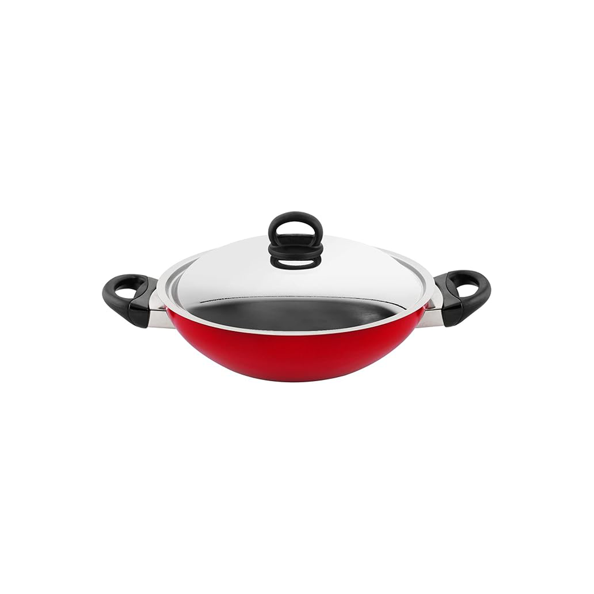 برستيج كلاسيك كاداي قاع مسطح – 20 سم – أحمر