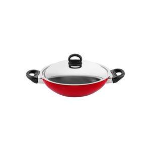 برستيج كلاسيك كاداي قاع مسطح – 20 سم – أحمر