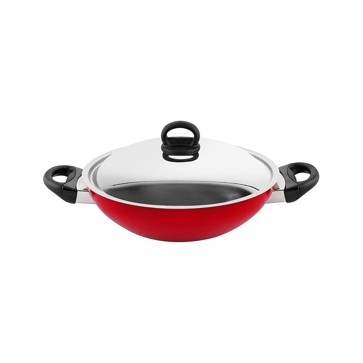 برستيج كلاسيك كاداي قاع مسطح – 26 سم – أحمر