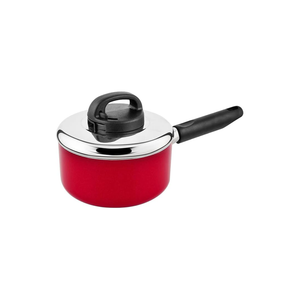 Prestige Classique Sauce Pan With Stainless Steel Lid - 18 Cm - Red