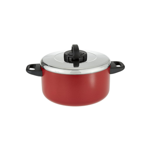 Prestige Classique Stockpot With Stainless Steel Lid - 20 Cm - Red