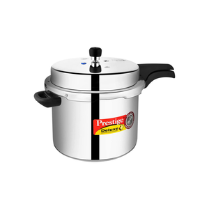 Prestige Deluxe Plus Pressure Cooker - 10L - Silver