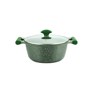 برستيج إسينشالز كسرولة جرانيت بغطاء – 28 سم – أخضر