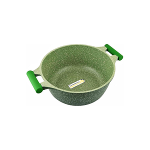 Prestige Essentials Granite Casserole With Lid - 20 Cm - Green