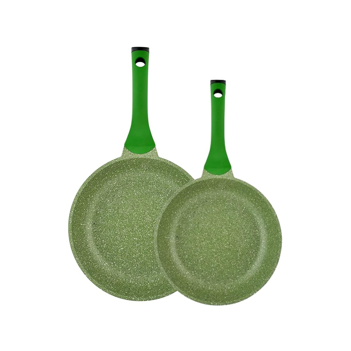 برستيج إسينشالز طقم مقالي جرانيت – 24 و 28 سم – أخضر