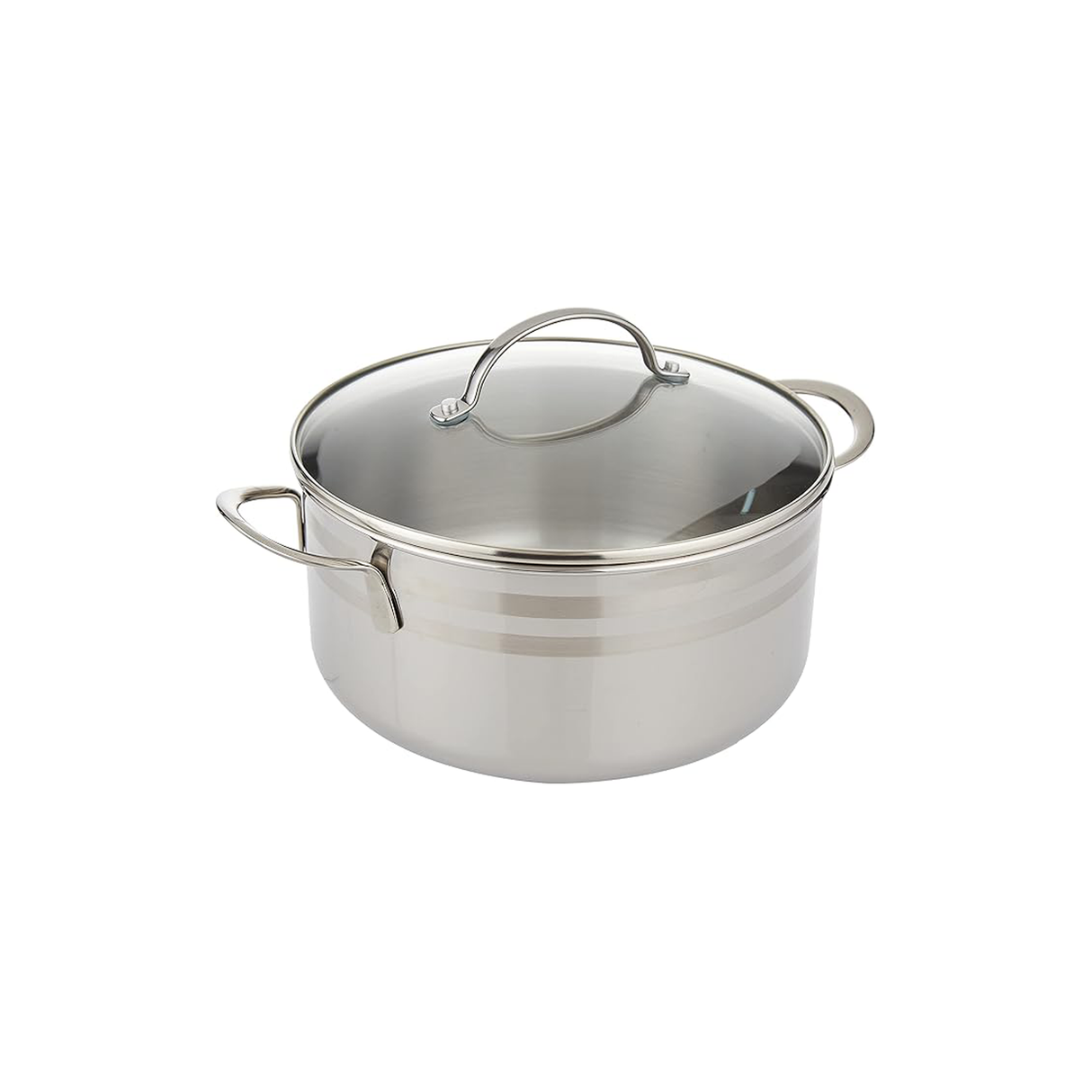 Prestige Infinity Stainless Steel Stockpot With Lid - 24 Cm