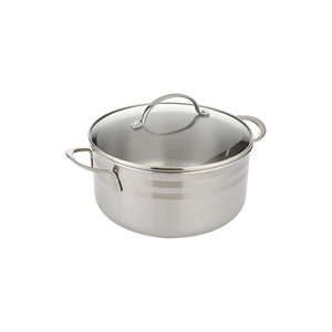 Prestige Infinity Stainless Steel Stockpot With Lid - 24 Cm