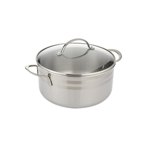 برستيج إنفينيتي قدر ستانلس ستيل مع غطاء مقاس 30 سم