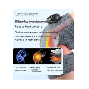 Pro 3-in-1 Heated Knee Elbow & Shoulder Massager - Cordless & Rechargeable