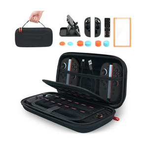 Transnovo Protective Hard Portable Travel Carry Case with accessories for Nintendo Switch 2