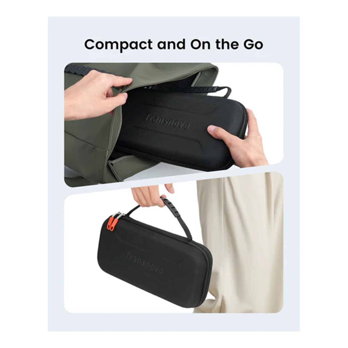 Transnovo Protective Hard Portable Travel Carry Case with accessories for Nintendo Switch 2