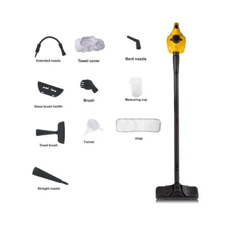 RAF 11-in-1 High Pressure Steam Cleaner 1000W - 350ml