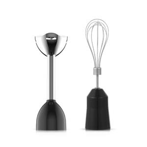 راف خلاط يدوي متعدد الوظائف 4 في 1  (خلاط، مفرمة، مضرب، خلاط مزج) – بقدرة 340 واط، عصا ستانلس ستيل بسرعتين وكأس 600 مل