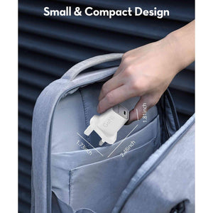 RAVPower Mini - PD30W - GaN Type C Charger - RP-PC1056 - White - Zayoom