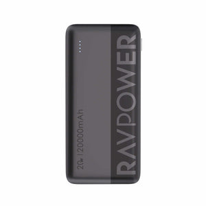 Ravpower Rp-Pb1229 Pd 20W Pioneer 20000mAh 3-Port Power Bank - Black