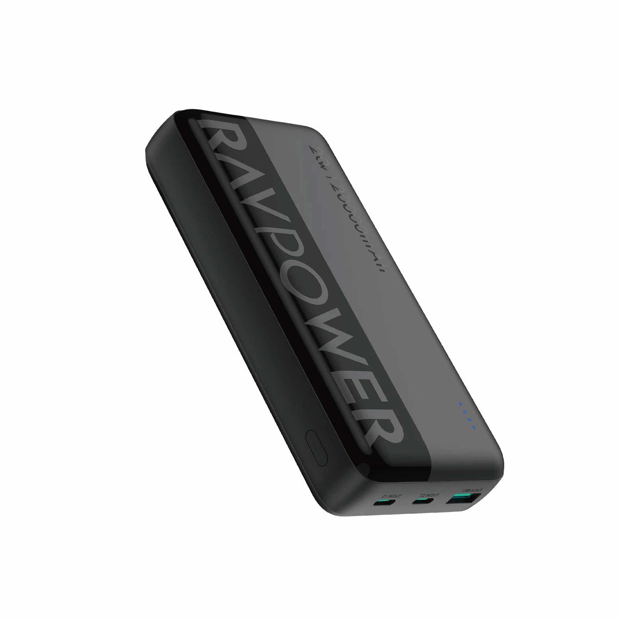 Ravpower Rp-Pb1229 Pd 20W Pioneer 20000mAh 3-Port Power Bank - Black