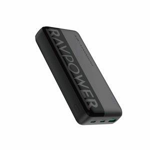 Ravpower Rp-Pb1229 Pd 20W Pioneer 20000mAh 3-Port Power Bank - Black