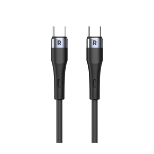 راف باور كابل سي-سي 60 واط RP-CB1038 بطول 1 متر – أسود