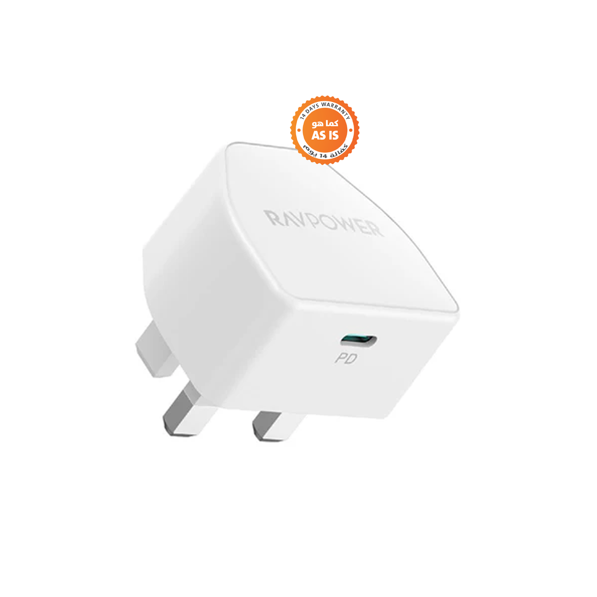 RAVPower RP-PC1041 PD 20W Charger - White - ASIS