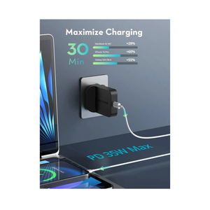 RAVPower RP-PC1082 PD 35W USB-C Wall Charger - ASIS