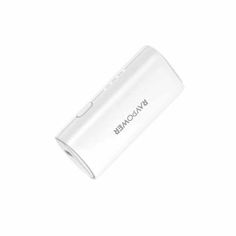 RAVPower 3350mAh - iSmart Portable Power Bank - RP-PB168 - White - ASIS
