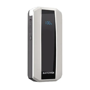 Ravpower 11000mAh (40.7Wh) Jump Starter - White With Black
