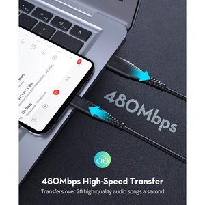 Ravpower RP-CB046 USB-A Type C 3.3FT/1M Cable - Black