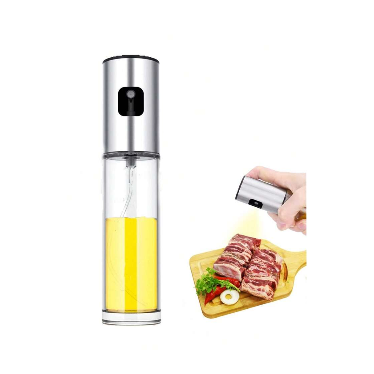 Refillable Olive Oil Spray Bottle