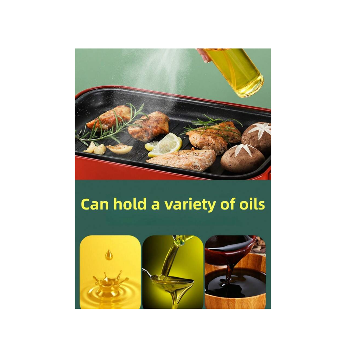 Refillable Olive Oil Spray Bottle