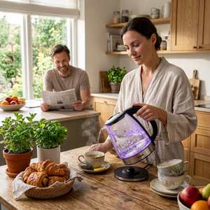 SAGA 1.8L Glass Electric Kettle 1500W