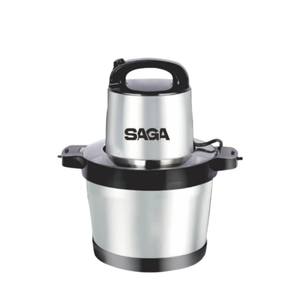 SAGA Food Chopper With 4 Stainless Steel Blades & 2-Speed Control 8L  - SG-2618