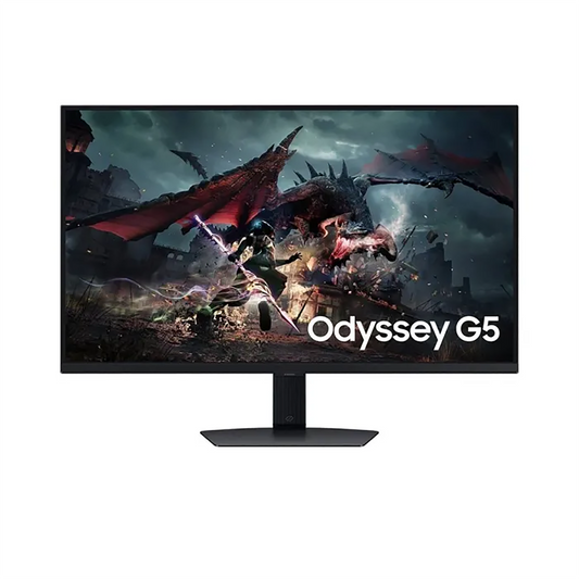 Samsung Odyssey G5 32 Inch- QHD - Fast IPS- 180Hz - 1ms - Amd Freesync - Gaming Monitor - Black